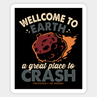 Wellcome to Earth Sticker